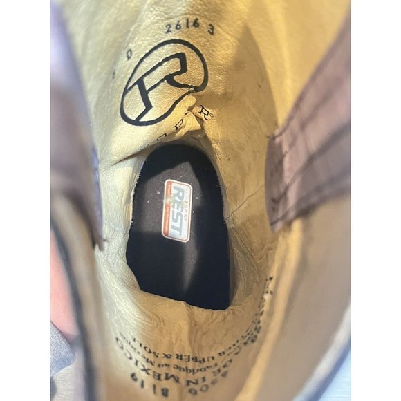 Roper Western Boots Deadwood Pull On Brown 09-020-6500-8119 BR MEN'S 8 D - Picture 4 of 10